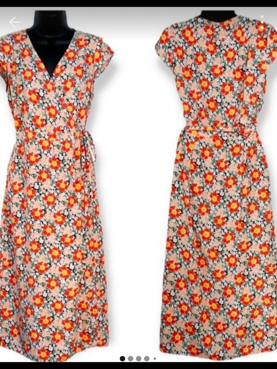 J. Crew Dresses & Skirts - J.Crew Mercantile floral wrap dress
